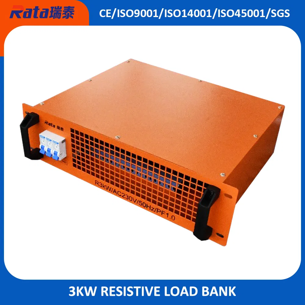 4kw AC/DC Dummy Rack Mounted Load Bank for Data Center/UPS